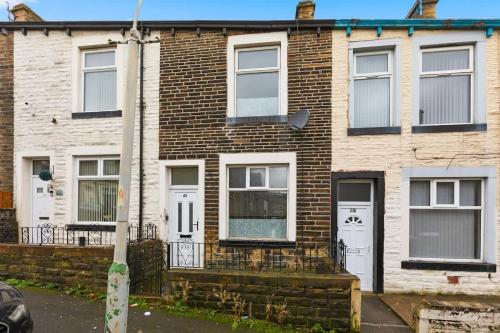 Bygningen som feriehuset ligger i