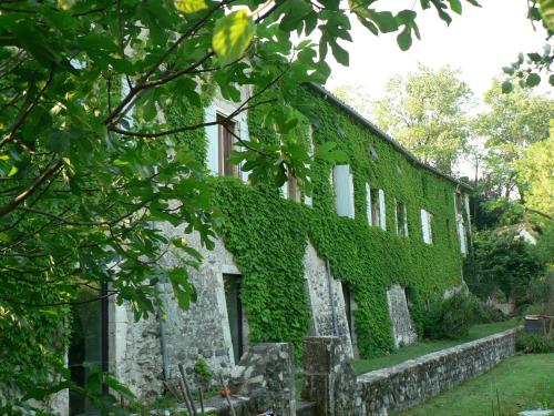 Zahrada ubytování Le Moulinage