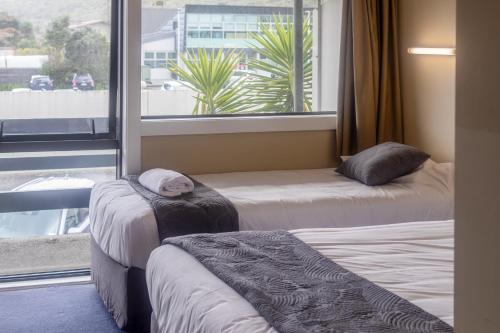 Postel nebo postele na pokoji v ubytování Recreation Hotel