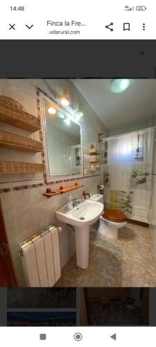 Ένα μπάνιο στο La murallita de Aroa