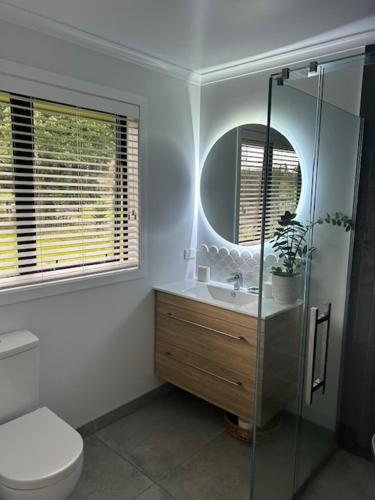 Koupelna v ubytování Tui Lodge