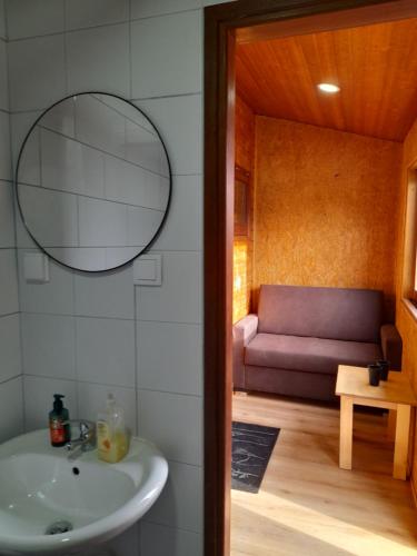 Phòng tắm tại Quinta Da Bolota double room
