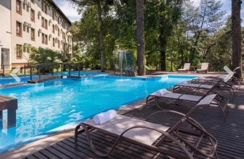 Swimmingpoolen hos eller tæt på Apartment no Wish Serrano 53