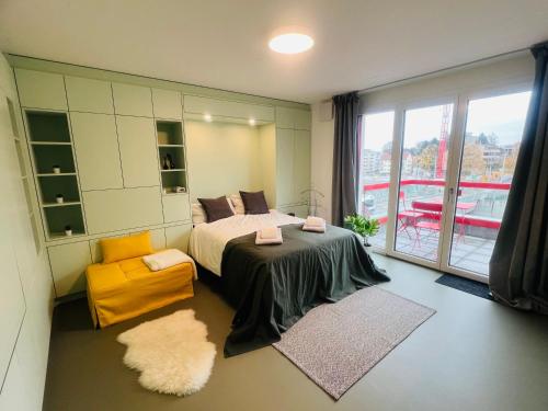 Modern Living, Luxe Apartment Zurich
