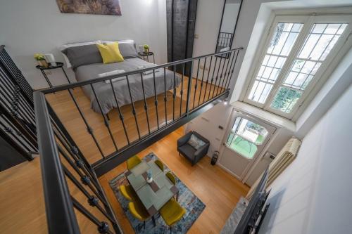 Χώρος καθιστικού στο Excellent Apartment in the center of Milan