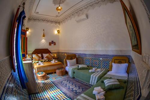 Un lugar para sentarse en Riad Dar Leanor