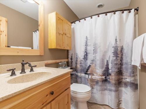 Koupelna v ubytování Sunsets at Lake Mary