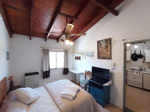 Postel nebo postele na pokoji v ubytování LUZ MAR San Clemente del Tuyú