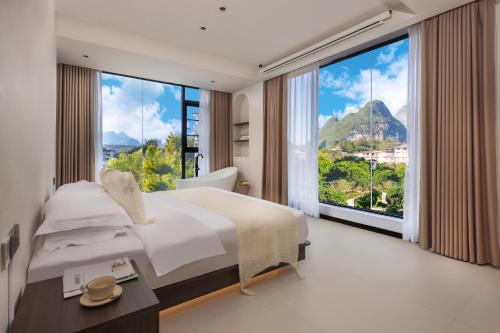 Γενική θέα στο βουνό ή θέα στο βουνό από  αυτό το ξενοδοχείο