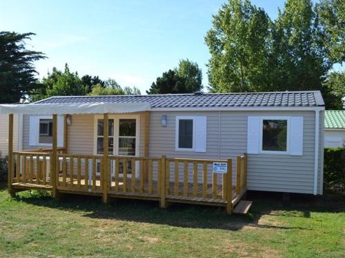 Mobil home spacieux 4 chambres avec terrasse - API-1-52-326