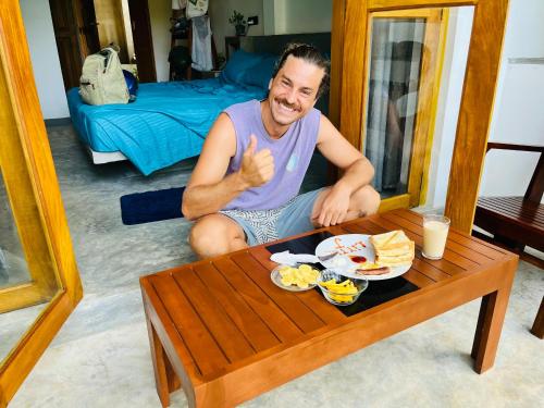 Jídlo v venkovského domu nebo okolí