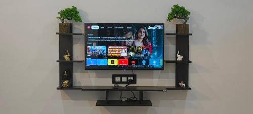 Μια τηλεόραση ή/και κέντρο ψυχαγωγίας στο Hotel Purvanchal