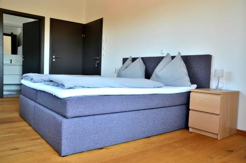 Giường trong phòng chung tại Gasthof Röck