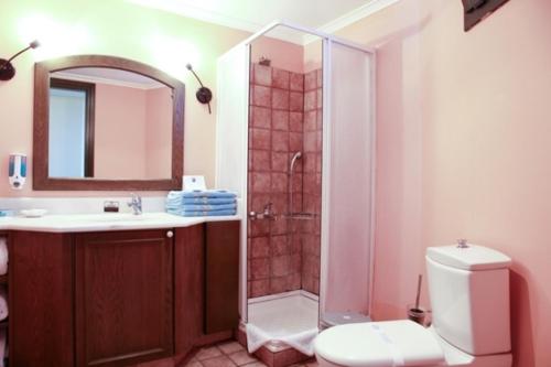 Koupelna v ubytování Pine Park Holiday Club