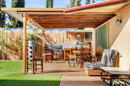 Αίθριο ή υπαίθριος χώρος στο Villa garden and sea Costablanca