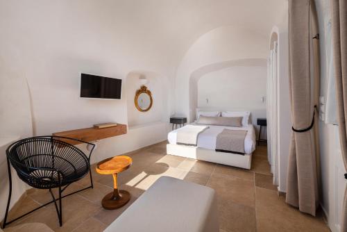 Postel nebo postele na pokoji v ubytování La Maltese Estate