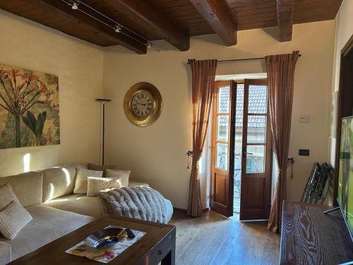 Χώρος καθιστικού στο Casa Maria