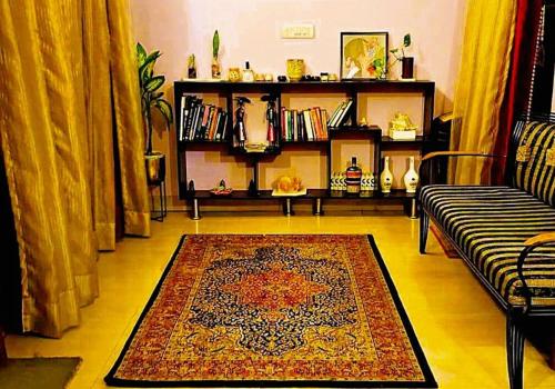 Χώρος καθιστικού στο Titus Sunset Terrace Hideaway