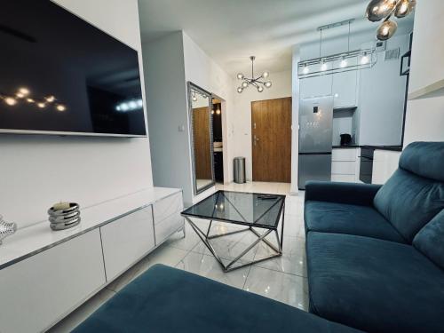 Apartament Kolorowe Garbary 22B z prywatnym miejscem postojowym