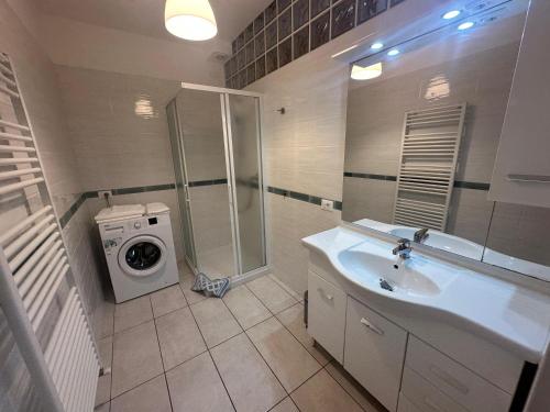 Ένα μπάνιο στο Armonia Luxury Apartment