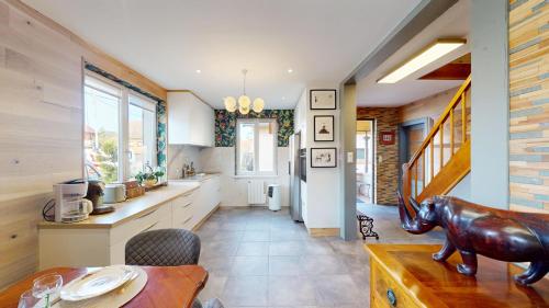 Posezení v ubytování Gîte du Musée