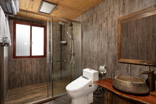 Koupelna v ubytování Longji Terrace La vie Inn