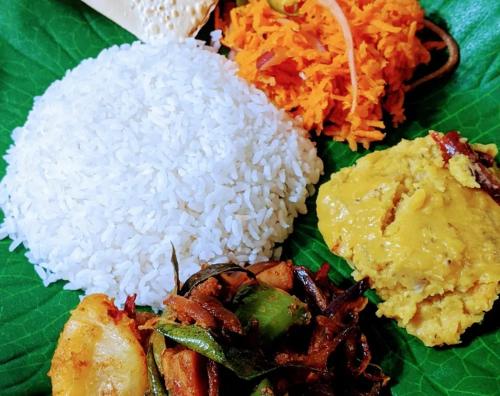 Jídlo v vily nebo okolí