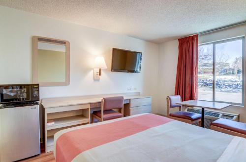 Cama o camas de una habitación en Motel 6-Greenwood Village, CO - Denver - South Tech Center