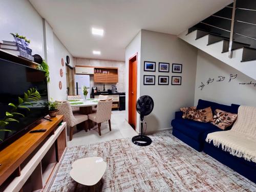 Η κουζίνα ή μικρή κουζίνα στο Apartamento confortável na COP30 com 3 quartos