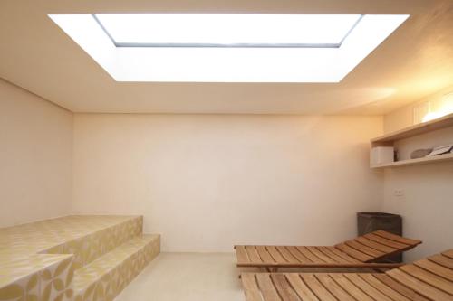 Istumisnurk majutusasutuses Design Chalet Oberlech