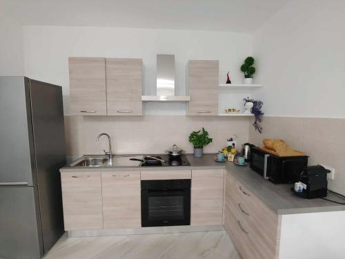 Kuchyň nebo kuchyňský kout v ubytování Alisea Home