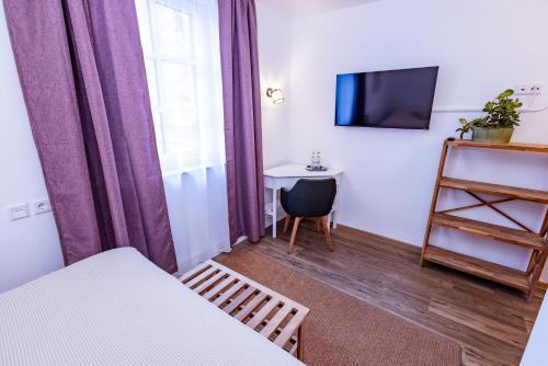 TV a/nebo společenská místnost v ubytování Gasthaus Alte Post