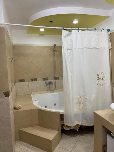 Koupelna v ubytování Hostal Bel Vivere