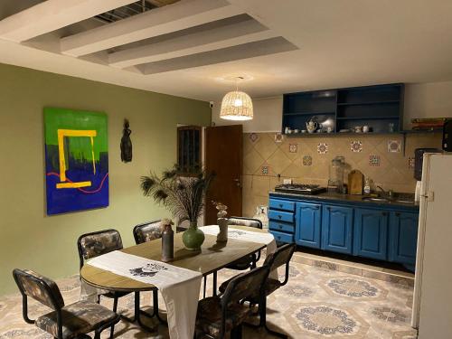 Kuchyň nebo kuchyňský kout v ubytování Hostal Bel Vivere