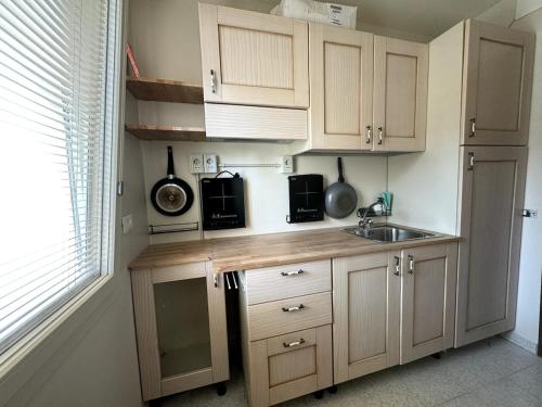 Η κουζίνα ή μικρή κουζίνα στο Appartamento Urban Daisy