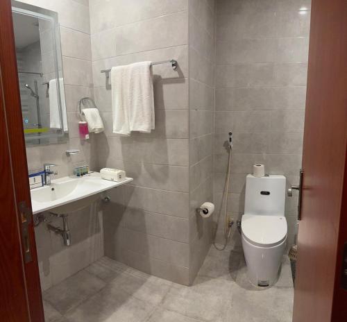 Koupelna v ubytování فندق برهان الضيافة