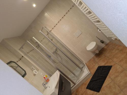 Koupelna v ubytování Ferienwohnung an der Klosterkirche