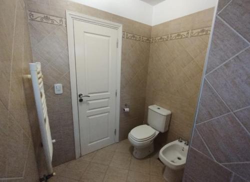 Koupelna v ubytování Chalet Pamela