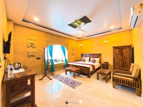 Μια τηλεόραση ή/και κέντρο ψυχαγωγίας στο Gaur desert Safari