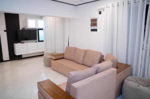 Χώρος καθιστικού στο Cinnamon Wave Villa - Thalaramba, Mirissa