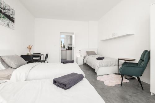 Χώρος καθιστικού στο SPECTRA Rooms