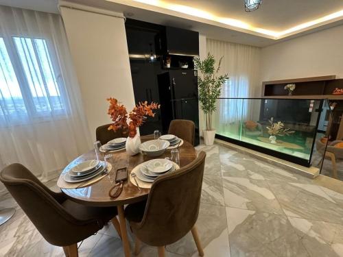 Χώρος καθιστικού στο Apartment Constantine