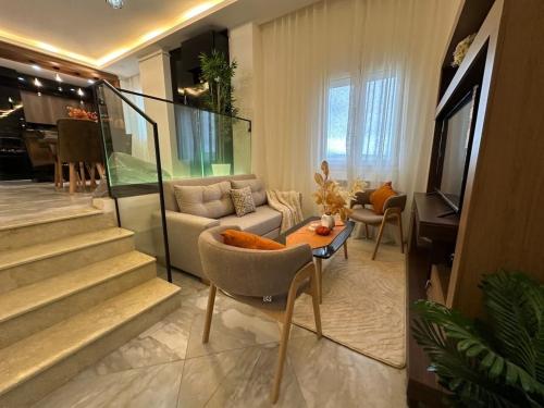 Χώρος καθιστικού στο Apartment Constantine