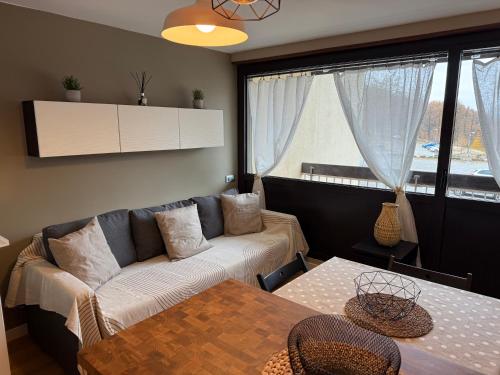 Studio Les Chalmettes 4 Personnes au pied des Pistes Wifi - Balcon - Parking