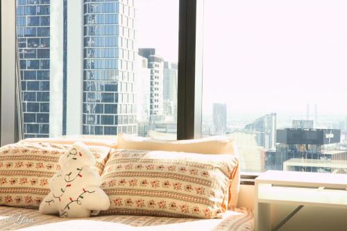 Χώρος καθιστικού στο Perfect Fireworks & Victoria Market