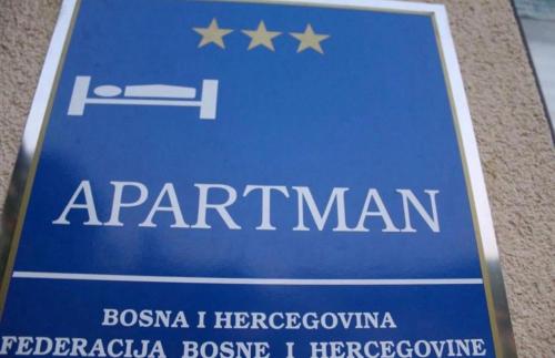 Certifikát, hodnocení, plakát nebo jiný dokument vystavený v ubytování Apartman Benjamin