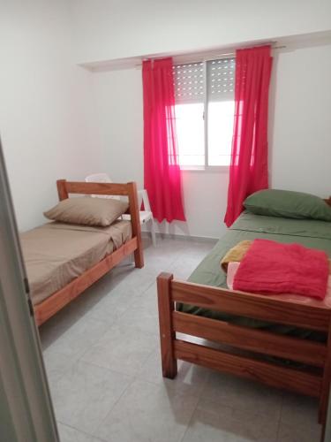 En eller flere senge i et værelse på La Casa de Silvia