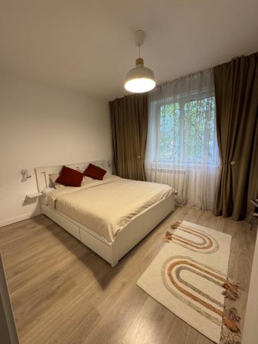 Ένα ή περισσότερα κρεβάτια σε δωμάτιο στο Zen apartments