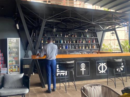 Lounge nebo bar v ubytování Belrose Place