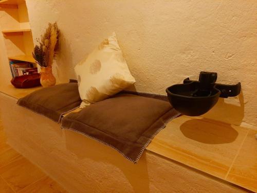 Postel nebo postele na pokoji v ubytování Estefana